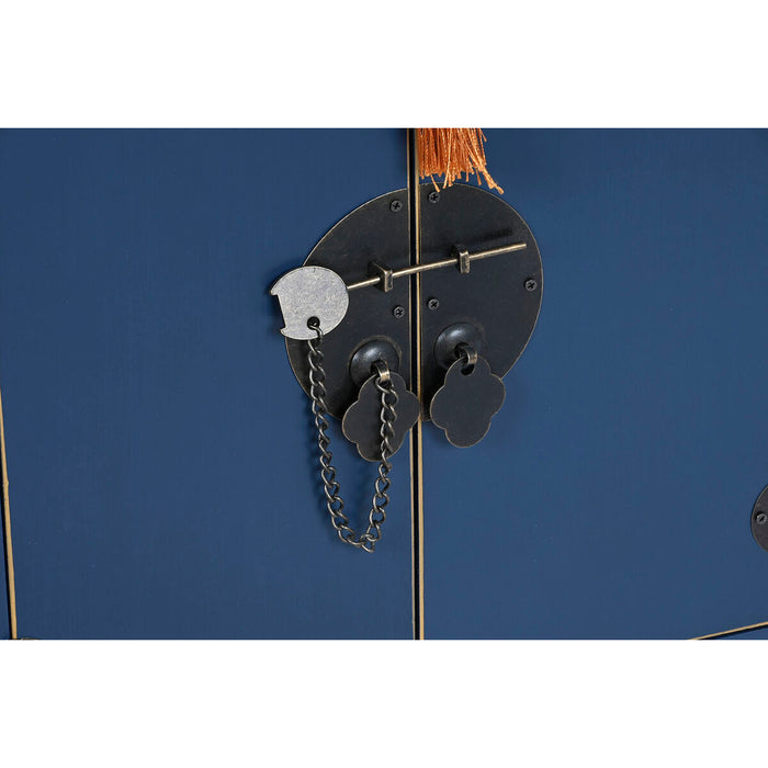 Noptieră DKD Home Decor Auriu* Brad Lemn MDF 45 x 34 x 66 cm