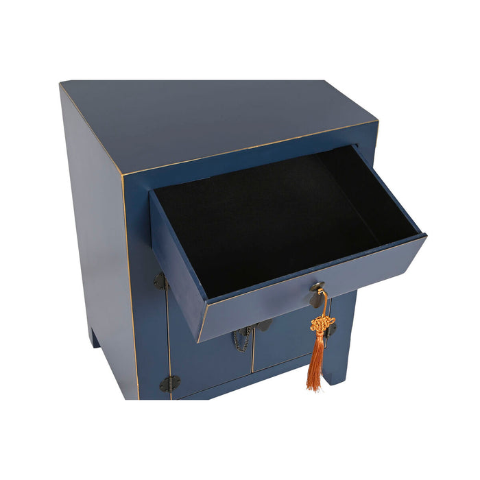 Noptieră DKD Home Decor Auriu* Brad Lemn MDF 45 x 34 x 66 cm