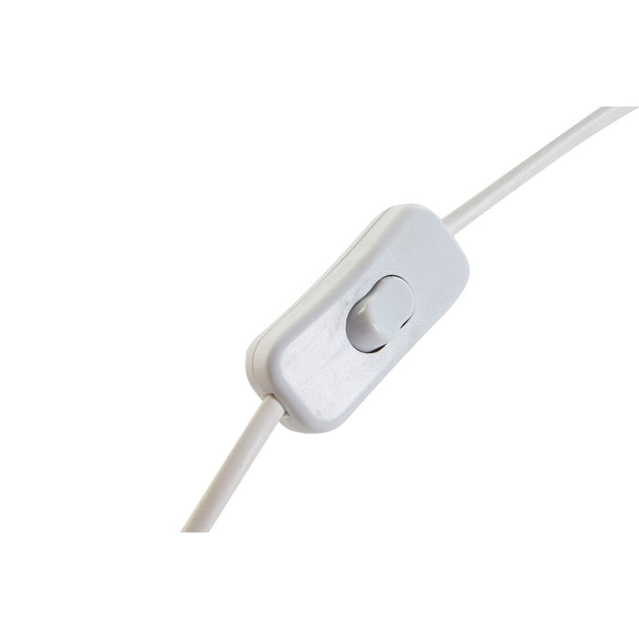 Lampă de masă DKD Home Decor Alb Multicolor Geam 40 W 220 V 23 x 23 x 30 cm