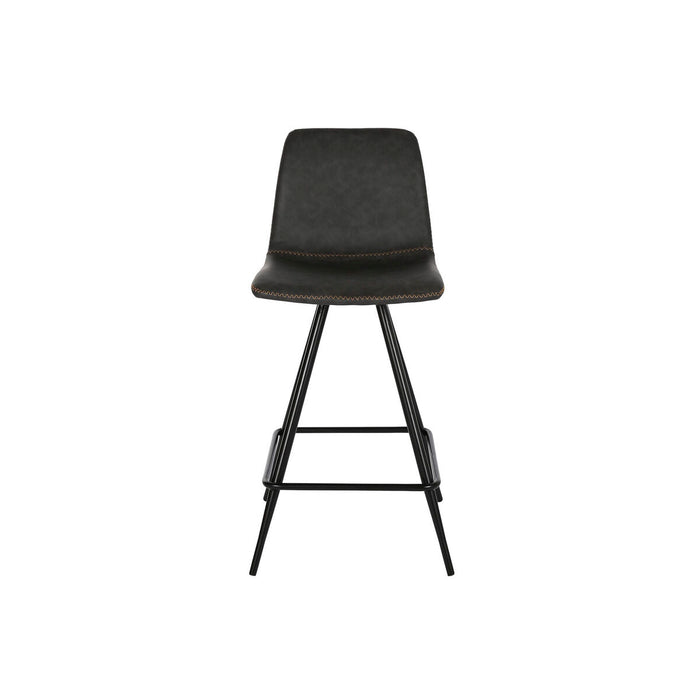 Taburet DKD Home Decor Negru Gri închis Metal 41 x 50 x 93 cm