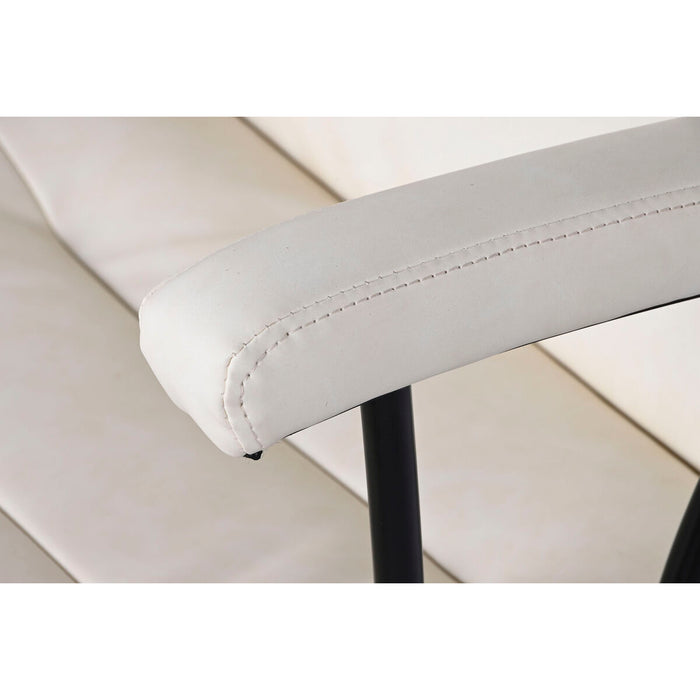 Scaun DKD Home Decor Negru Crem 58 x 61,5 x 84 cm