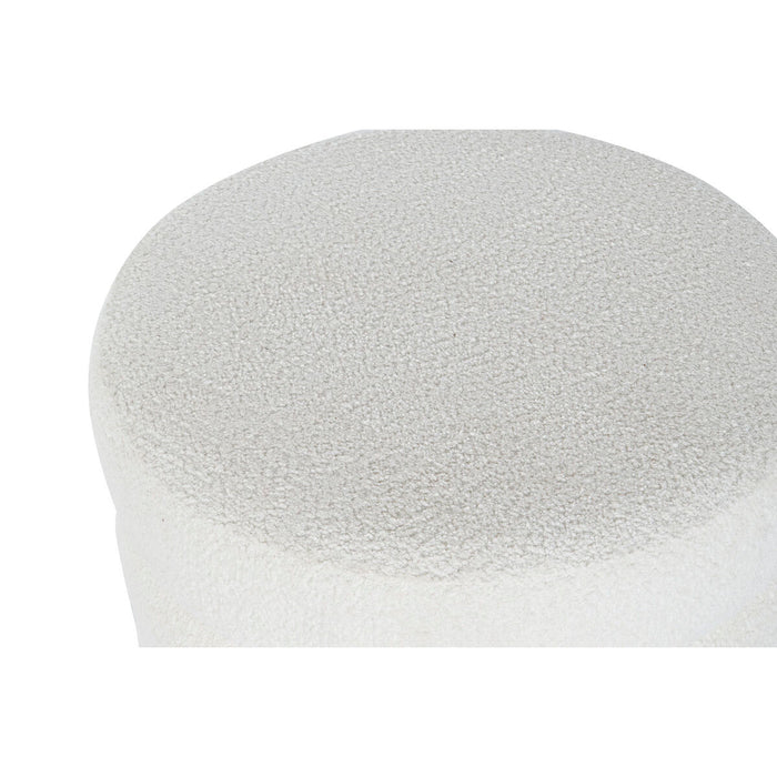 Suport pentru Picioare DKD Home Decor Alb Lemn MDF Scandi 60 x 60 x 45 cm