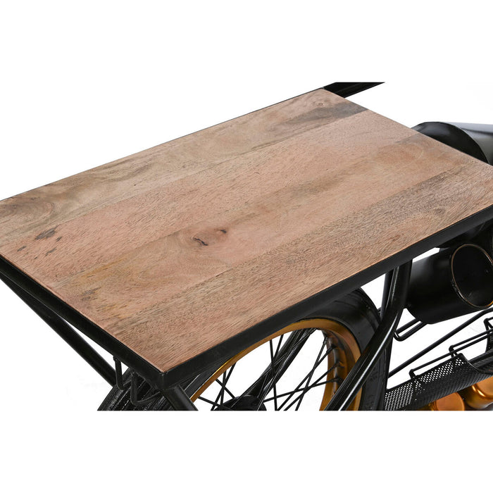 Console DKD Home Decor Negru Auriu* Metal 170 x 35,5 x 71 cm