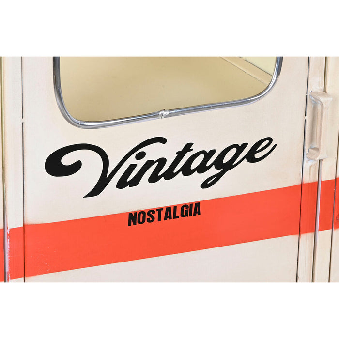 Servantă DKD Home Decor Alb Portocaliu Metal 177 x 41 x 106 cm