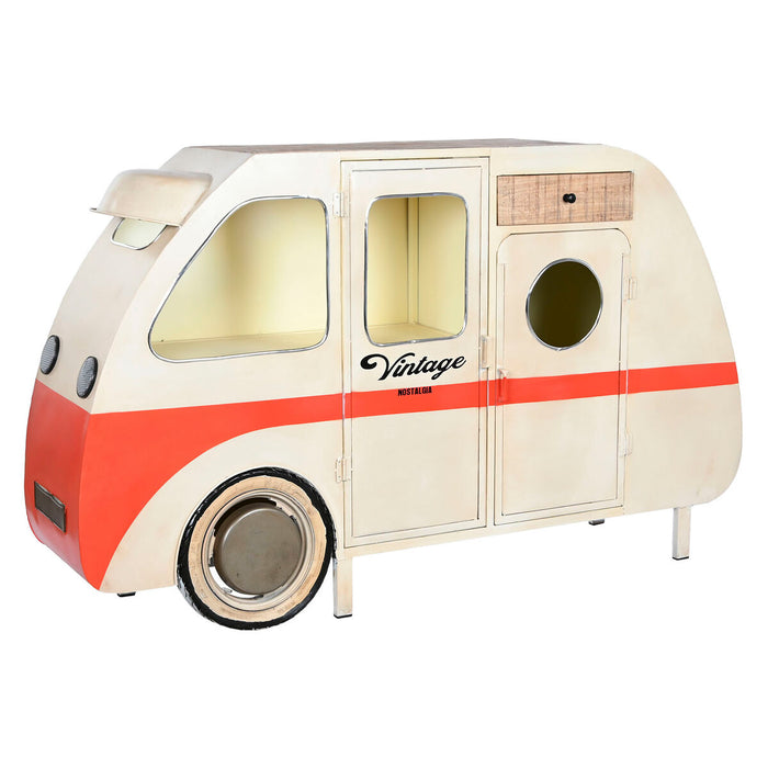 Servantă DKD Home Decor Alb Portocaliu Metal 177 x 41 x 106 cm