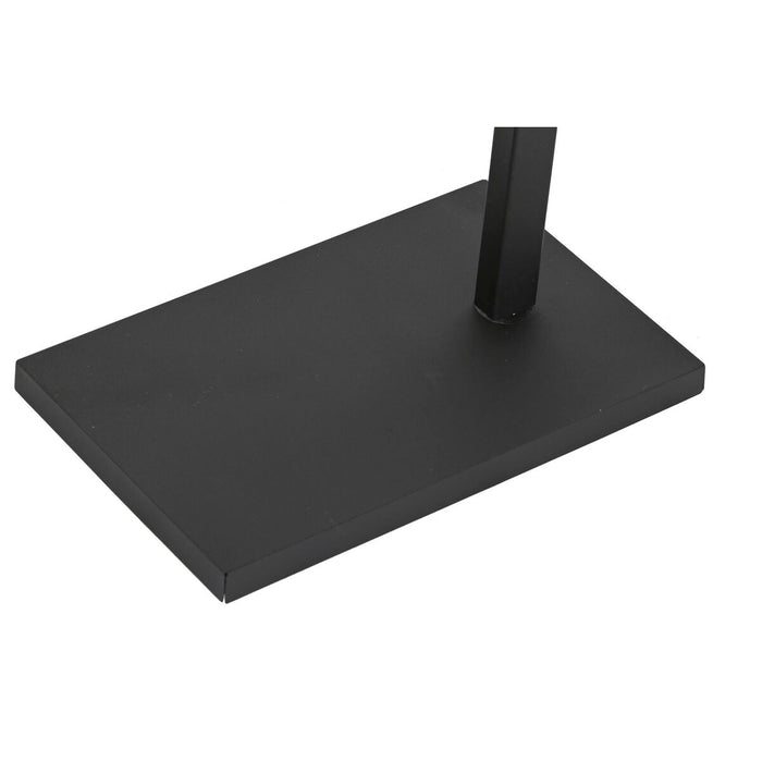 Suport pentru Prosoape cu Picior DKD Home Decor Maro Negru Metal Dub 43,5 x 20 x 85 cm