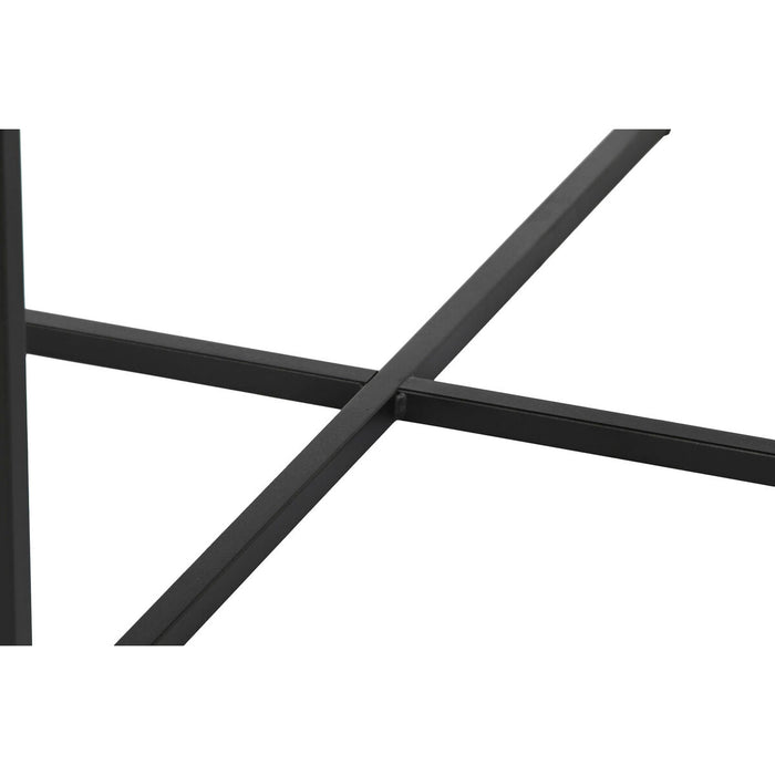 Masa de Cafea DKD Home Decor Metal Lemn MDF 80 x 80 x 35 cm