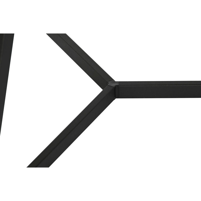 Set de 2 mese DKD Home Decor Negru 80 x 80 x 47,5 cm