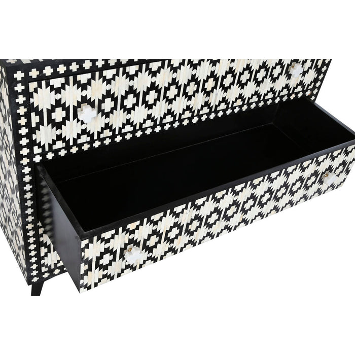 Comodă DKD Home Decor Bicolor Fier Os 100 x 40 x 85 cm