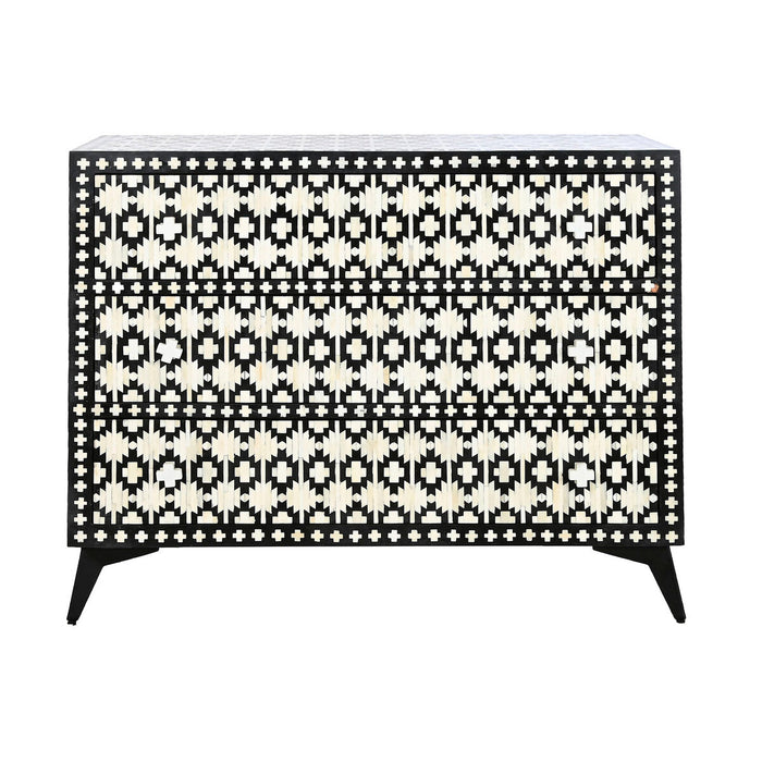 Comodă DKD Home Decor Bicolor Fier Os 100 x 40 x 85 cm