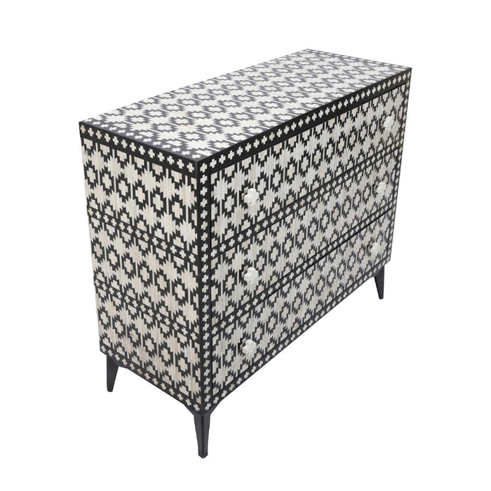 Comodă DKD Home Decor Bicolor Fier Os 100 x 40 x 85 cm