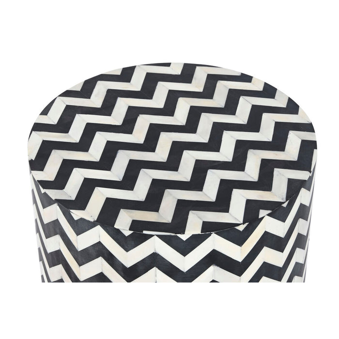 Masa laterală DKD Home Decor Bicolor Os 37,5 x 37,5 x 42 cm