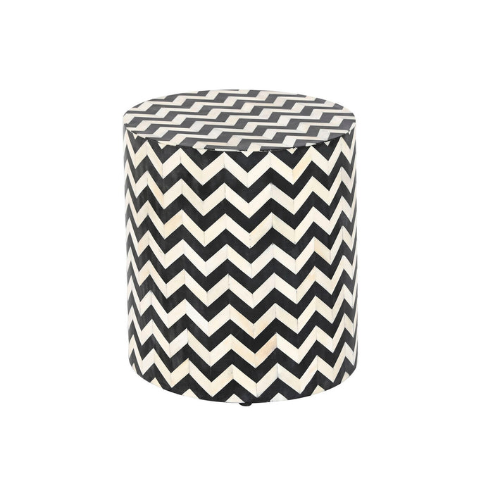 Masa laterală DKD Home Decor Bicolor Os 37,5 x 37,5 x 42 cm