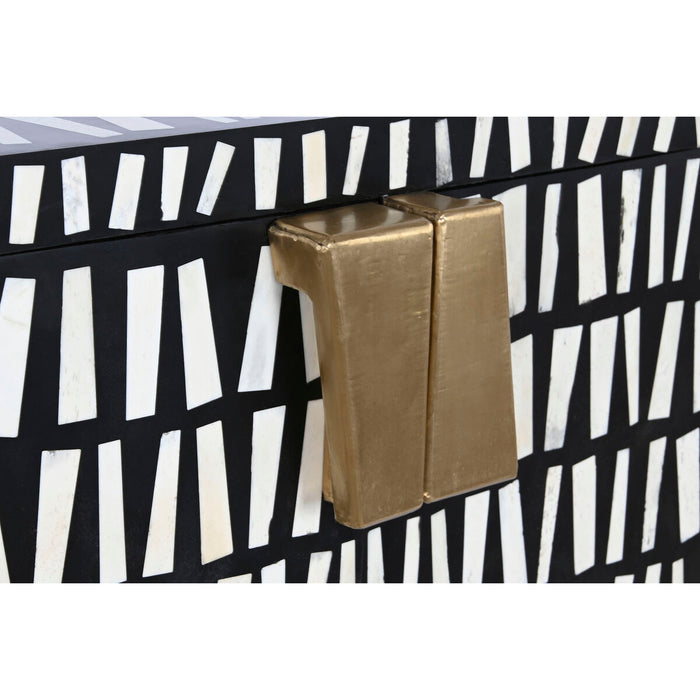 Dulap DKD Home Decor Auriu* Bicolor 80 x 45 x 108 cm