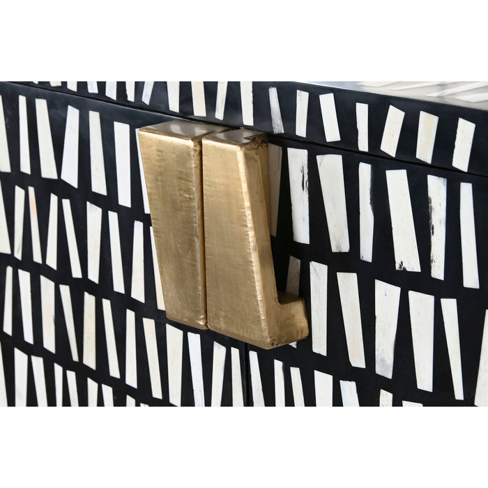 Dulap DKD Home Decor Auriu* Bicolor 80 x 45 x 108 cm