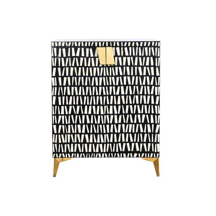 Dulap DKD Home Decor Auriu* Bicolor 80 x 45 x 108 cm