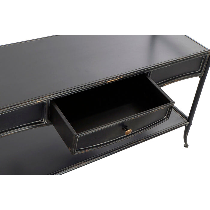 Mobilier pentru Hol DKD Home Decor Negru Metal 108 x 36 x 185 cm