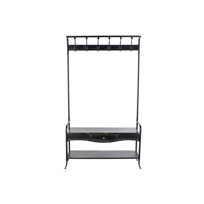 Mobilier pentru Hol DKD Home Decor Negru Metal 108 x 36 x 185 cm