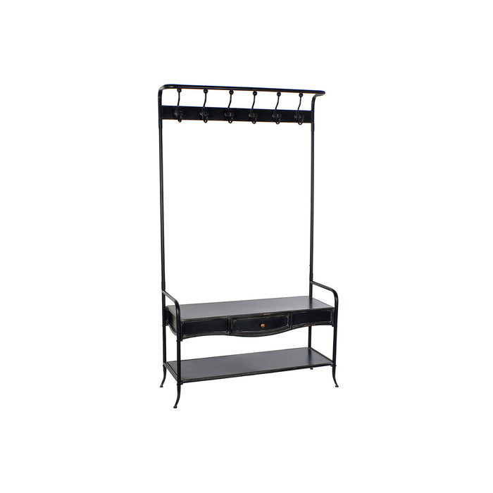 Mobilier pentru Hol DKD Home Decor Negru Metal 108 x 36 x 185 cm