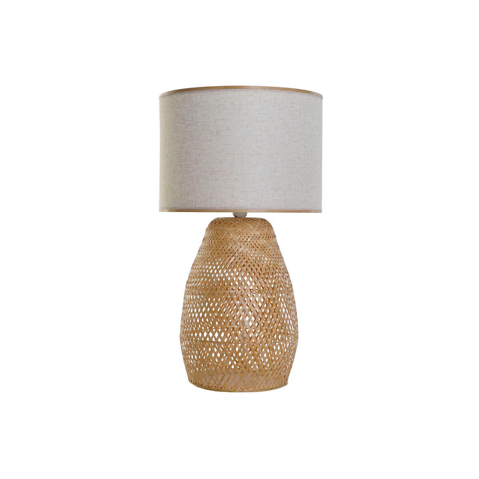 Lampă de masă DKD Home Decor Maro Natural Bambus 50 W 220 V 40 x 40 x 71 cm