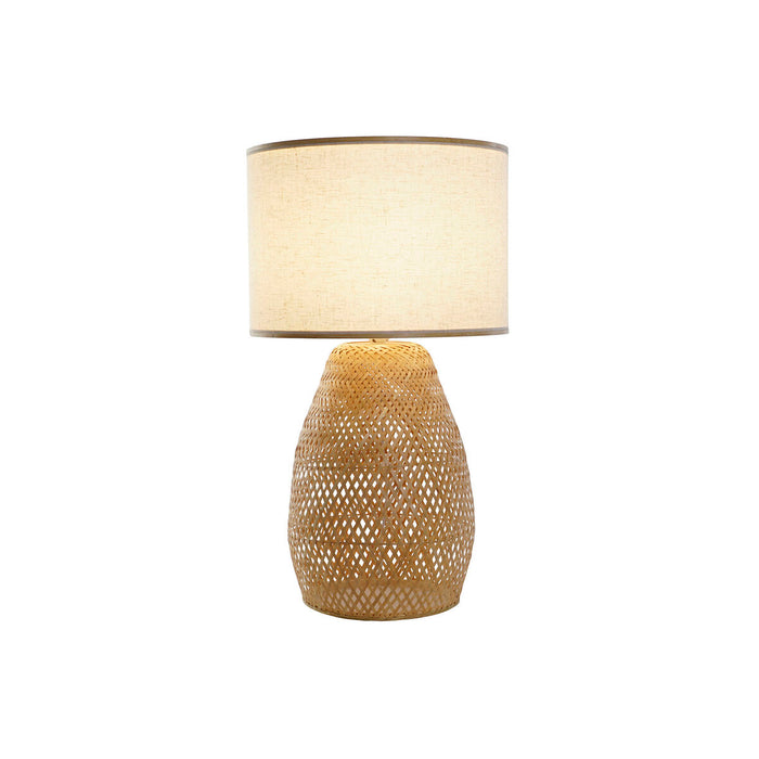 Lampă de masă DKD Home Decor Maro Natural Bambus 50 W 220 V 40 x 40 x 71 cm