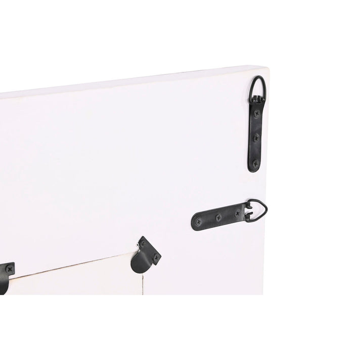 Oglindă de perete Home ESPRIT Alb Maro Lemn de mango murat Gravare 62 x 4 x 100 cm