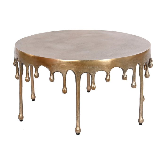 Masa de Cafea Home ESPRIT Aluminiu 75 x 75 x 40 cm