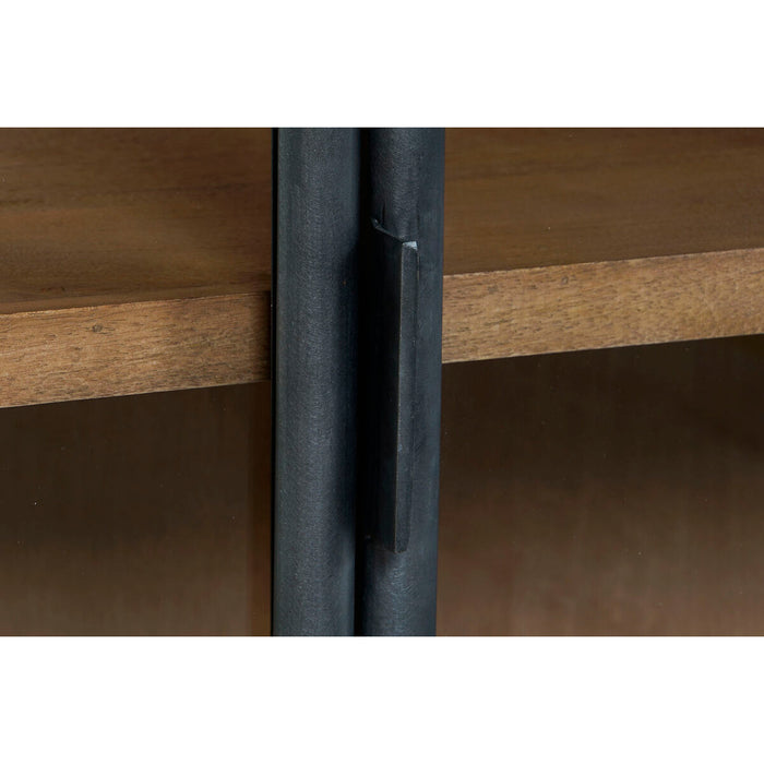 Servantă Home ESPRIT Natural Gri închis 180 x 40 x 90 cm