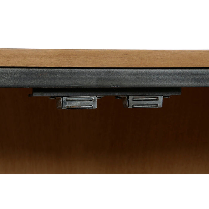 Servantă Home ESPRIT Natural Gri închis 180 x 40 x 90 cm