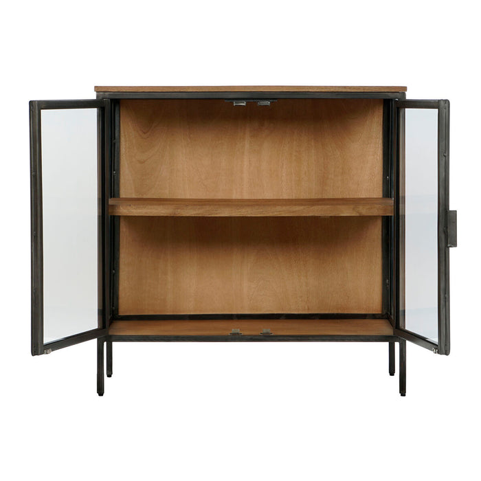 Servantă Home ESPRIT Natural Gri închis 90 x 40 x 90 cm