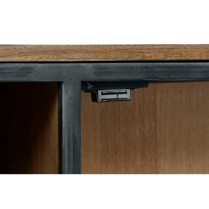 Mobilă TV Home ESPRIT Natural Gri închis Lemn Metal 137 x 40 x 55 cm