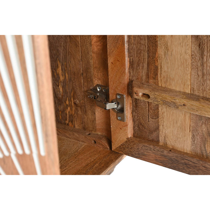 Servantă Home ESPRIT Alb Auriu* Natural Lemn 80 x 45 x 97 cm