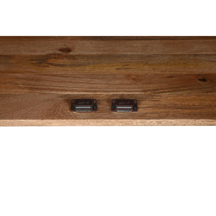 Servantă Home ESPRIT Alb Auriu* Natural Lemn 80 x 45 x 97 cm