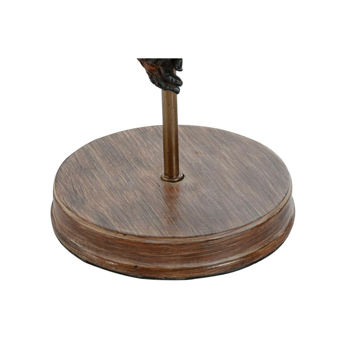 Lampă de masă Home ESPRIT Maro Metal Rășină 50 W 220 V 26 x 26 x 53,5 cm (2 Unități)