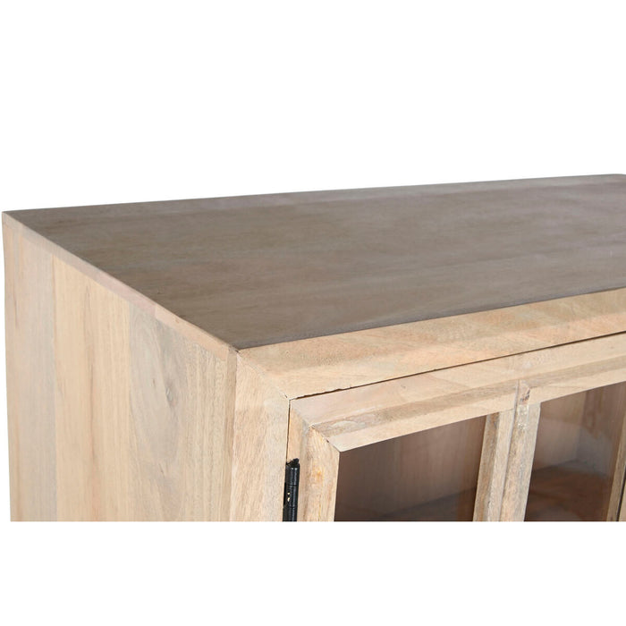 Stand Prezentare Home ESPRIT Geam Lemn de mango 80 x 40 x 177 cm