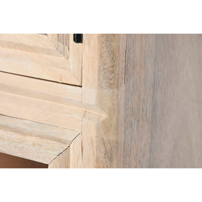 Stand Prezentare Home ESPRIT Geam Lemn de mango 80 x 40 x 177 cm