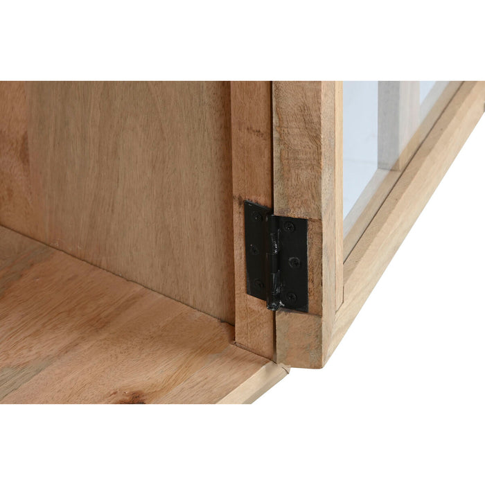 Stand Prezentare Home ESPRIT Geam Lemn de mango 80 x 40 x 177 cm