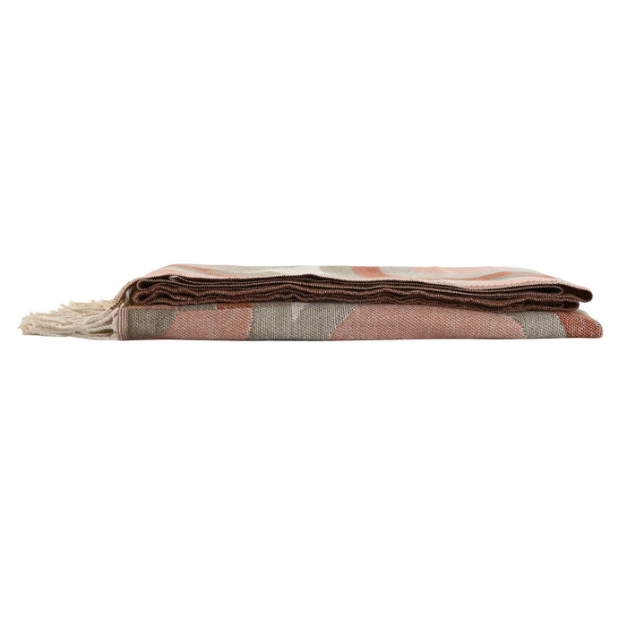 Pătură Home ESPRIT Roz Acrilic 130 x 170 cm