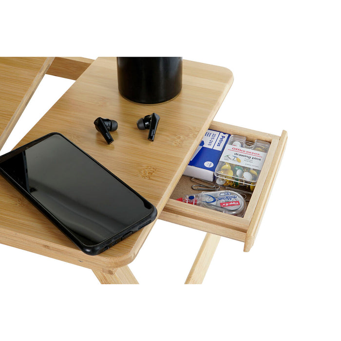 Tavă Home ESPRIT Bambus 62 x 34 x 24 cm