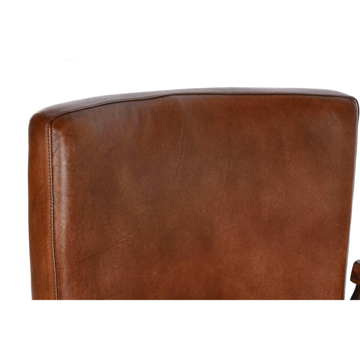 Fotoliu Home ESPRIT Maro Negru Fier 60 x 67 x 83 cm