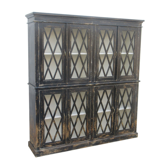 Stand Prezentare Home ESPRIT Lemn Geam 170 x 40 x 183 cm