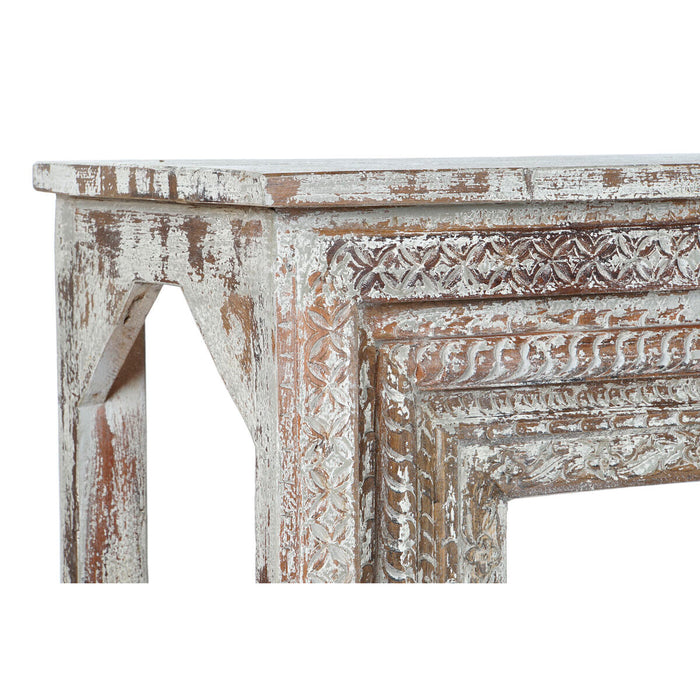 Console Home ESPRIT Alb Lemn 160 x 39 x 86 cm