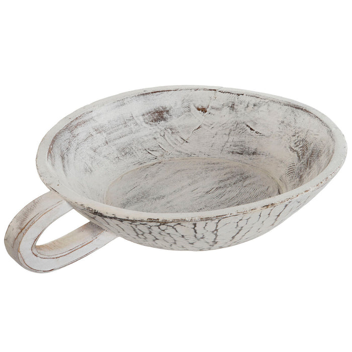 Decorațiune pentru Centrul Mesei Home ESPRIT Alb 50 x 41 x 10 cm