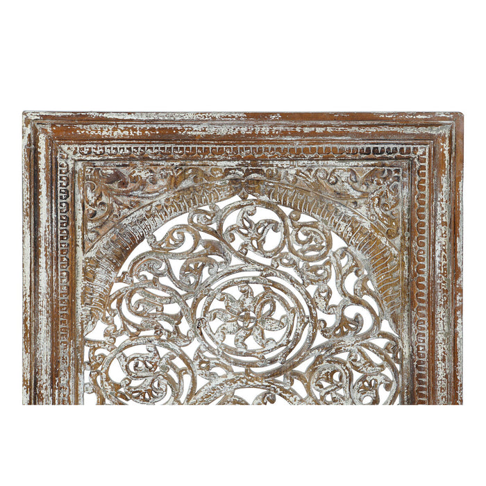 Decorațiune de Perete Home ESPRIT Alb Maro Finisaj învechit 76 x 6 x 106 cm