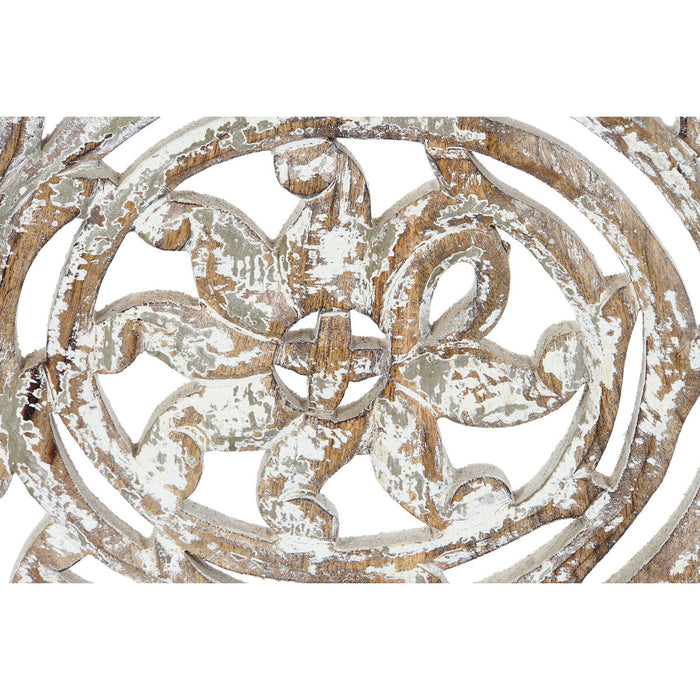 Decorațiune de Perete Home ESPRIT Alb Maro Finisaj învechit 76 x 6 x 106 cm