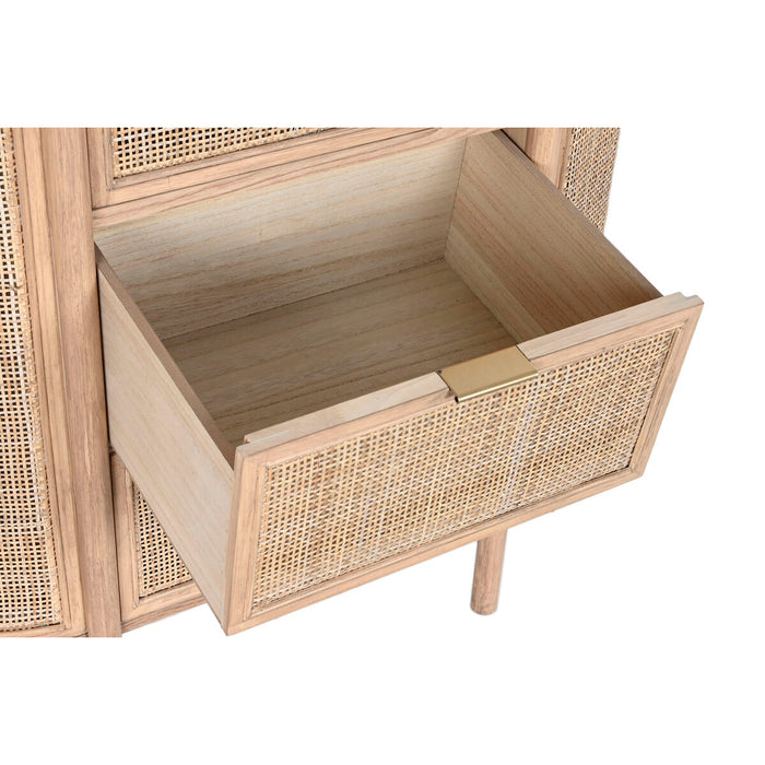 Dulap cu Sertare Home ESPRIT Natural Lemn de cauciuc Modern 80 x 39 x 80 cm