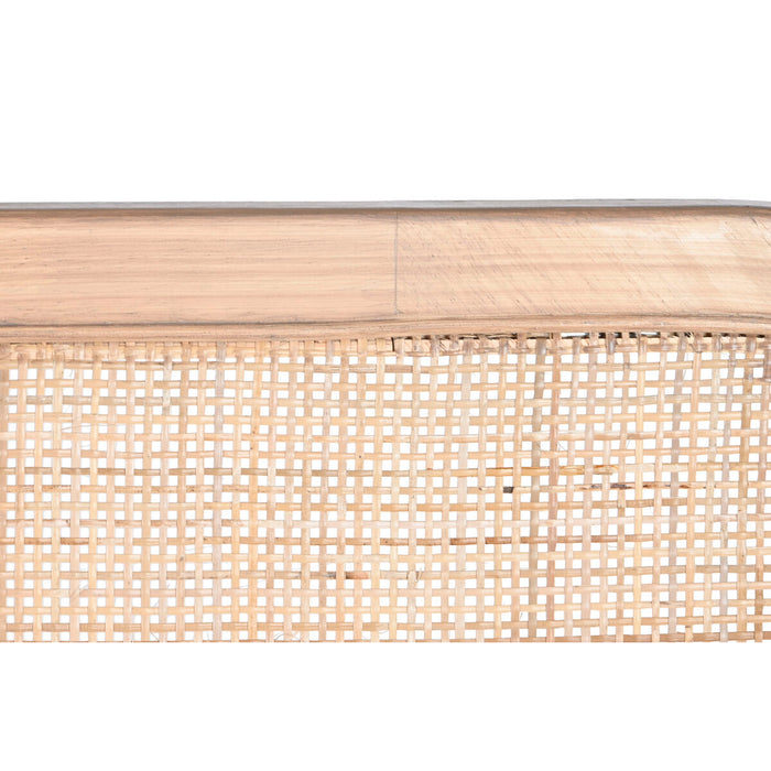 Tăblie de Pat Home ESPRIT Natural Lemn de cauciuc 180 x 3,5 x 120 cm