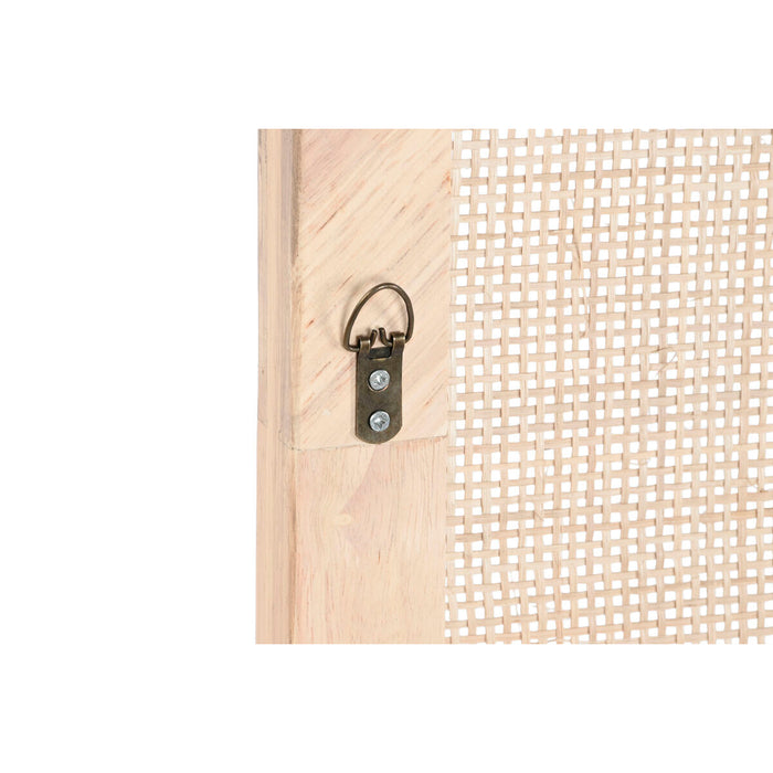 Tăblie de Pat Home ESPRIT Natural Lemn de cauciuc 180 x 3,5 x 120 cm