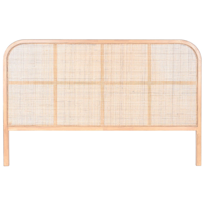 Tăblie de Pat Home ESPRIT Natural Lemn de cauciuc 180 x 3,5 x 120 cm
