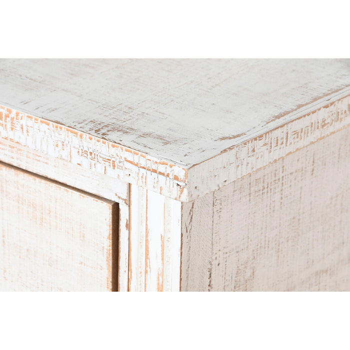 Console Home ESPRIT Alb Maro Negru Metal Brad 181 x 45 x 86 cm